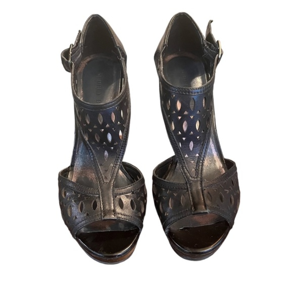 Audrey Brooke Black Stiletto High Heels in size 7 1/2